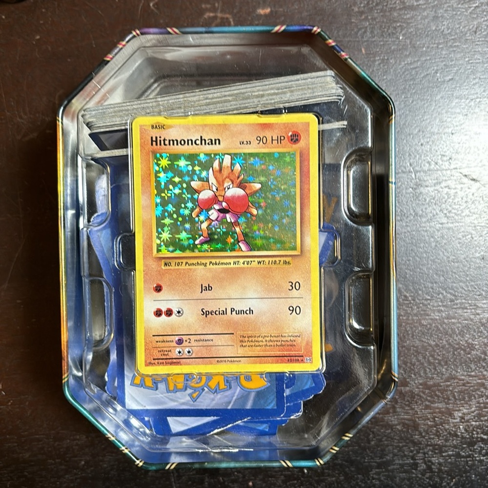 171 Retro Pokemon Cards with counters and Tin - Picture 2 of 6